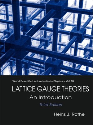 cover image of Lattice Gauge Theories